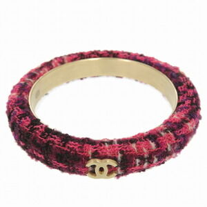 CHANEL Pink Logo Bracelet